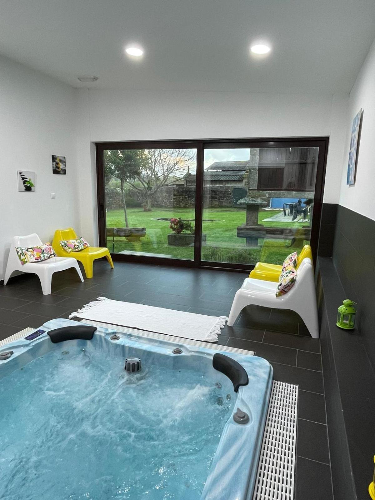 A Ribeira Do Tambre Guest House Troitosende Exterior foto
