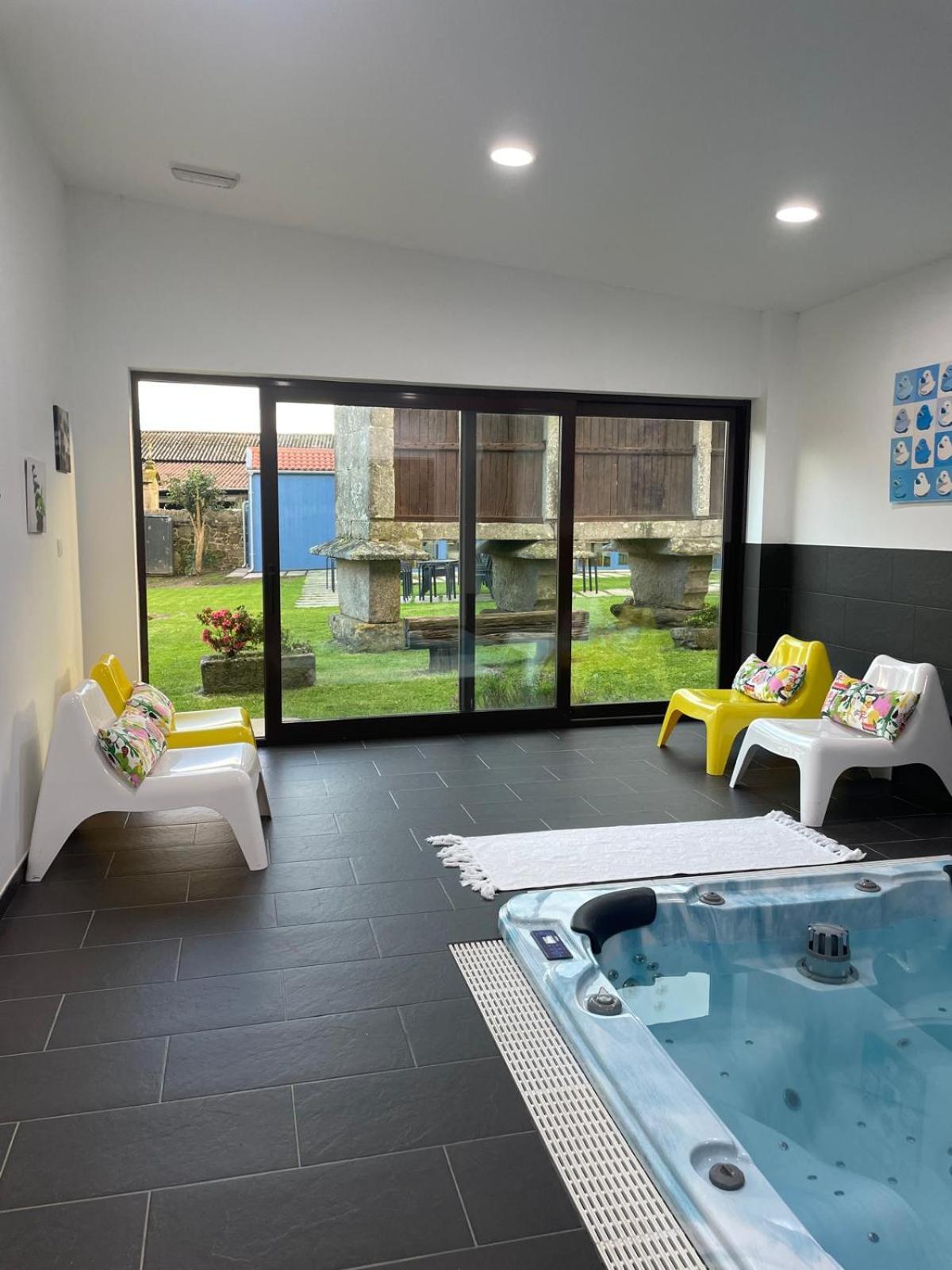 A Ribeira Do Tambre Guest House Troitosende Exterior foto